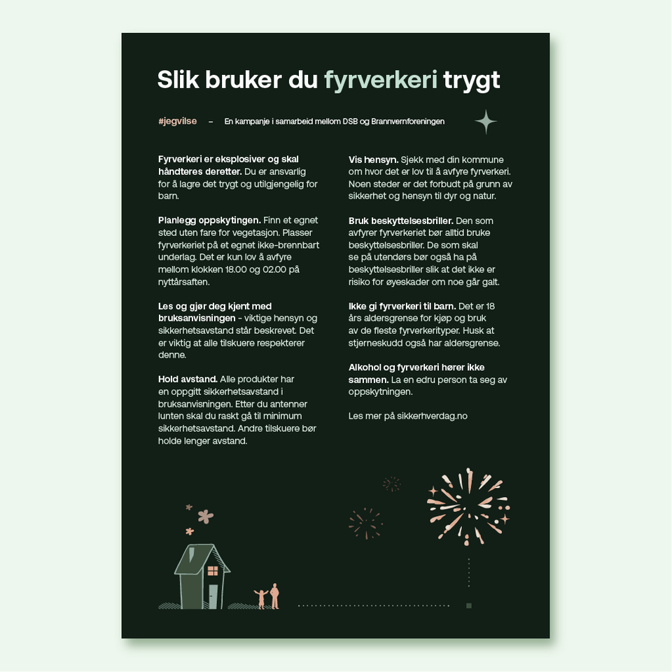 Fyrverkeri plakat